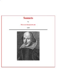 Shakespeare's Sonnets